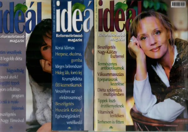 Biztonságos vásárlás Ideál Reforméletmód-magazin 2001/1-12. - (teljes évfolyam.)