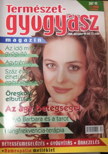 Szezonális akció TermészetGyógyász magazin- 2000. december, VI. évfolyam 12. szám