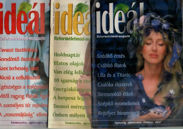 Ideál Reforméletmód-magazin 1999/1-12. - (hiányzik a 6, 11, 12. szám.) Azonnali szállítás