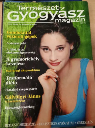 Árengedmény TermészetGyógyász magazin- 1998. április, IV. évfolyam 4. szám