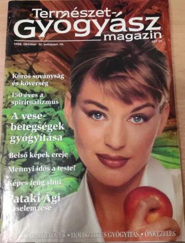 TermészetGyógyász magazin- 1998. október, IV. évfolyam 10. szám Legjobb ár