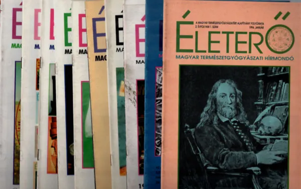 Különleges ajánlat Életerő - Magyar természetgyógyászati hírmondó 1994. év (teljes, számonként)