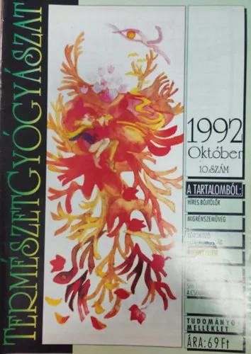 Természetgyógyászat magazin 1992. Október 10. szám Különleges ajánlat