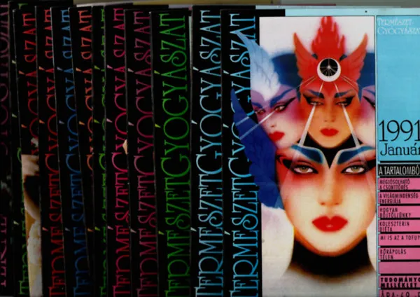 Természetgyógyász magazin 1991/1-12. (teljes évfolyam számonként.) Rendeld meg most