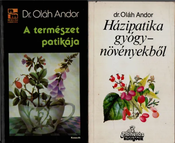 A természet patikája+Házipatika gyógynövényekből. - (2 db) Kihagyhatatlan ajánlat
