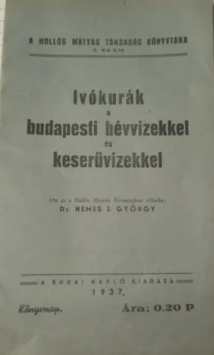 Ivókurák a budapesti hévvizekkel és keserűvizekkel Kedvezményes ár