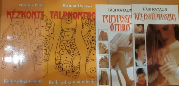 Árcsökkenés 4 db Kéz- és fülmasszázs + Kézkontroll + Talpkontroll + Talpmasszázs otthon