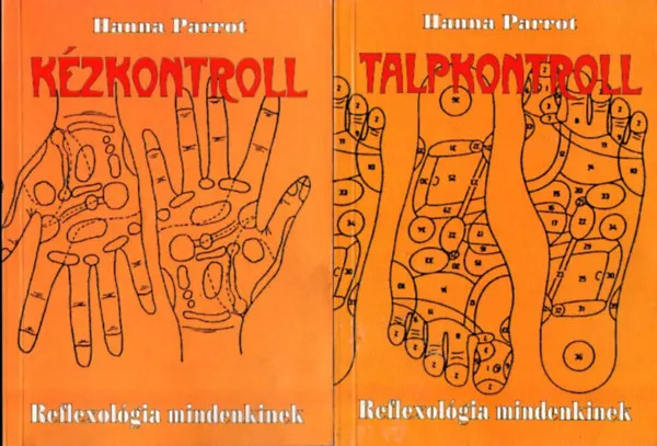 Nézd meg most 2 db reflexológia könyv: Kézkontroll + Talpkontroll
