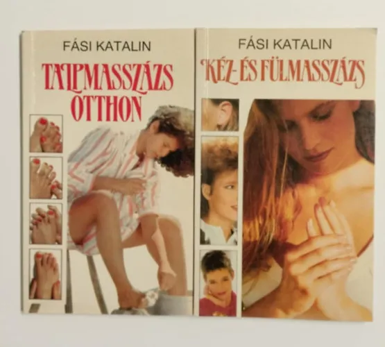 Kihagyhatatlan ajánlat 2 db masszázskönyv: Talpmasszázs otthon + Kéz- és fülmasszázs