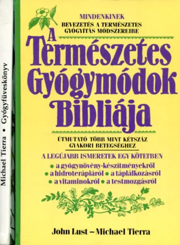 Expressz szállítás 2 db természetes gyógymód kötet