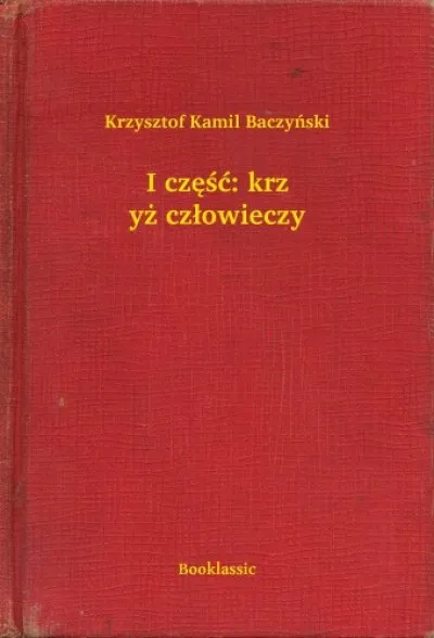 I część: krzyż człowieczy Végkiárusítás