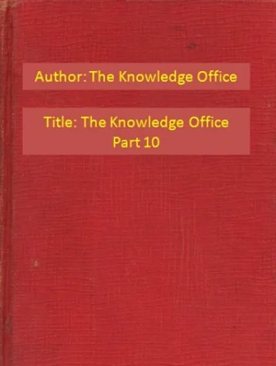 Gyors szállítás The Knowledge Office Part 10