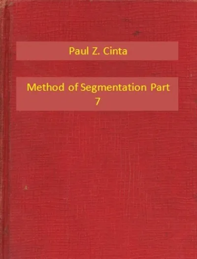 Vedd meg most Method of Segmentation Part 7