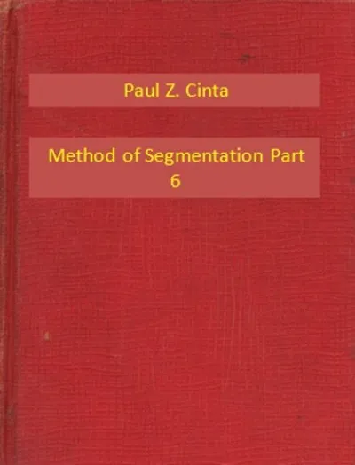 Ajánlat Method of Segmentation Part 6