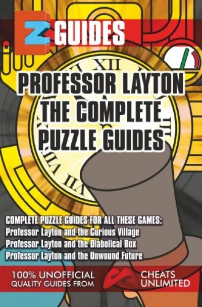 Azonnali szállítás Professor Layton The Complete Puzzle Guides
