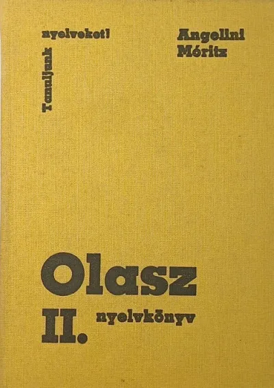 Olasz nyelvkönyv II. Korlátozott ajánlat