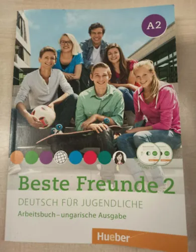 Nézd meg most Beste Freunde 2. - Arbeitsbuch - ungarische Ausgabe (Deutsch für Jugendliche) + 2CD