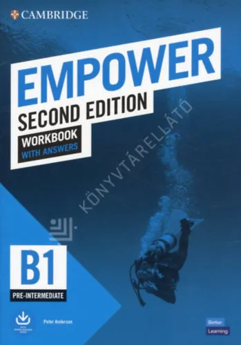 Empower - 2nd ed. Pre-Intermediate Workbook with answers + downloadable audio Végkiárusítás
