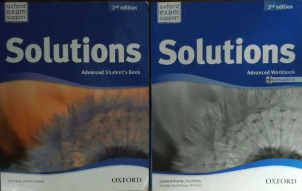 Legnépszerűbb Solutions (2nd edition) - Advanced Student's Book + Workbook (2 kötet)