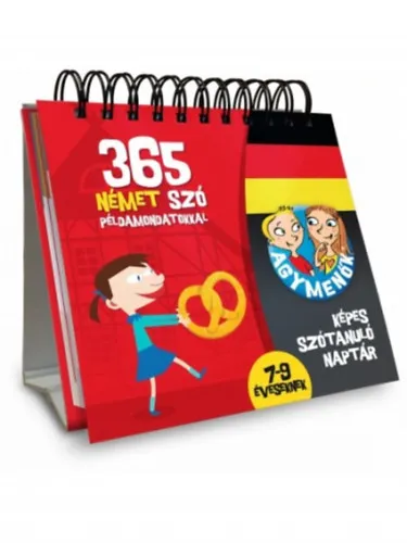Agymenők - Képes szótanuló naptár - 365 német szó példamondatokkal - 7-9 éveseknek Szezonális akció