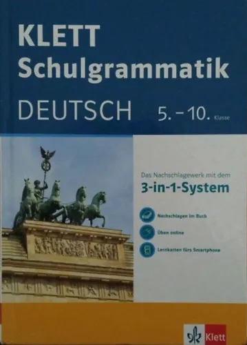 KLETT Schulgrammatik - Deutsch 5.-10. Klasse Gyors kiszállítás