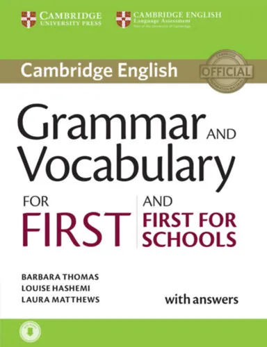 Végkiárusítás Grammar and Vocabulary for First and First for Schools