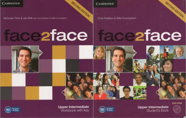 Különleges ajánlat face2face Upper Intermediate Student's Book + Workbook with Key