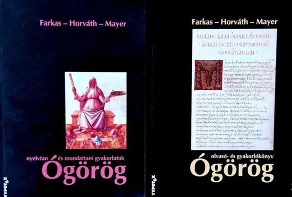 Ógörög nyelvtan és mondattani gyakorlatok + Ógörög olvasó- és gyakorlókönyv Biztonságos fizetés