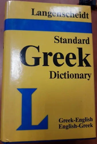 Standard Greek Dictionary (Greek-english english-greek) Vedd meg online
