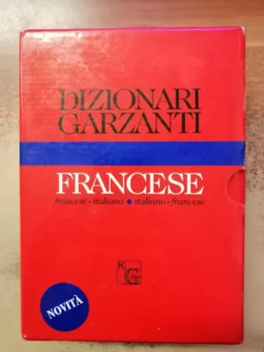 Dizionario Garzanti di francese: Francese-italiano, italiano-francese (francia-olasz, olasz-francia szótár) Legkelendőbb