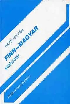 Akciós ár Finn-magyar kéziszótár