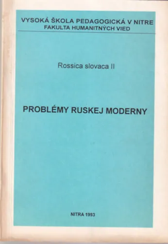 Szlovák nyelvkönyv (Problémy Ruskej Moderny) Vedd meg online