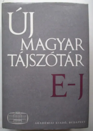 Új magyar tájszótár 2. (E-J) Kihagyhatatlan ajánlat
