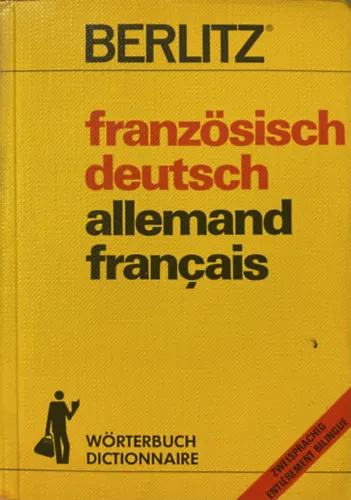 Wörterbuch französisch-deutch -- Dictionnaire allemand-français Ajánlat