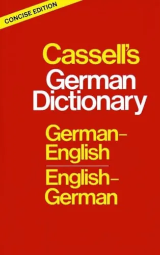 German-english, english-german dictionary (Cassel's) Szezonális akció