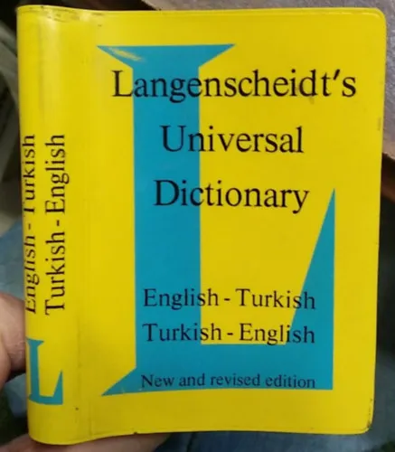 Exkluzív ajánlat Langenscheidt's Universal Dictionary - Englis-Turkish; Turkish-English - (Langenscheidt egyetemes szótára - angol-török; török-angol nyelvű)