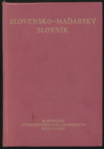 Akciós ár Slovensko-madarsky slovník (Szlovák-magyar kéziszótár)