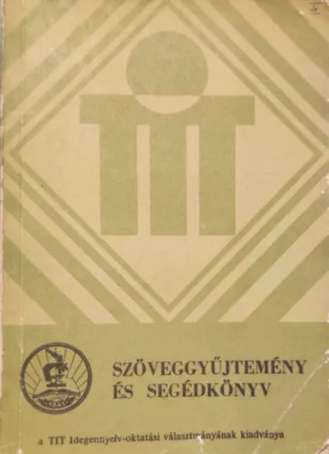 Szöveggyüjtemény és segédkönyv Különleges ajánlat