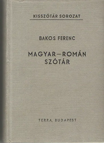 Magyar-román kisszótár Végkiárusítás