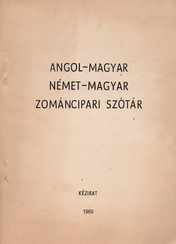 Zománcipari szótár Bestseller