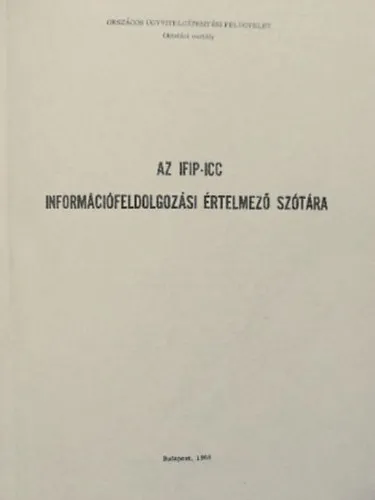 Az IFIP-ICC Információfeldolgozási értelmező szótára Biztonságos vásárlás