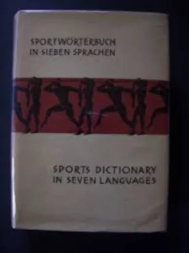 Sports dictionary in seven languages Alacsony ár