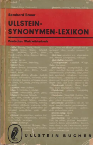 Kiárusítás Ullstein-Synonymen-Lexikon