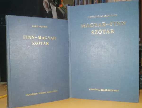 Kedvezményes ár Magyar-Finn szótár és Finn-Magyar szótár