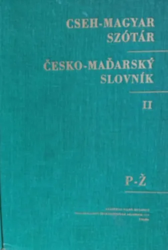 Azonnali szállítás Česko-maďarský slovník I-II.