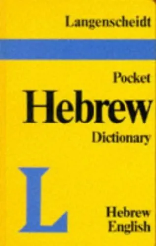 Langenscheidt Pocket Herbew Dictionary (Hebrew-English) Nézd meg most
