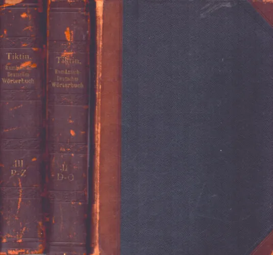 Szuper ajánlat Rumanisch-Deutsches Wörterbuch - Dictionar Roman-German (1903)