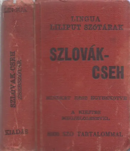 Nézd meg most Magyar-szlovák-cseh kézi szótár I. rész: Magyar-szlovák-cseh szótár (Lingua Liliput szótárak)