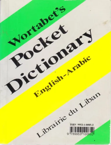 Prémium Wortabet's Pocket Dictionary English-Arabic
