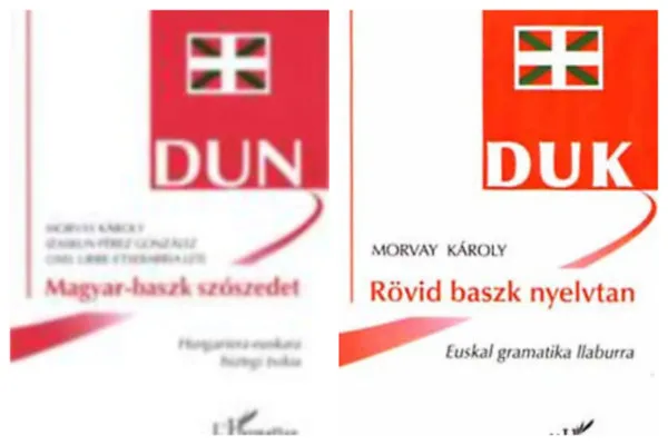 Magyar - baszk szószedet + Rövid baszk nyelvtan - Euskal gramatika llaburra (2 kötet) Kiárusítás